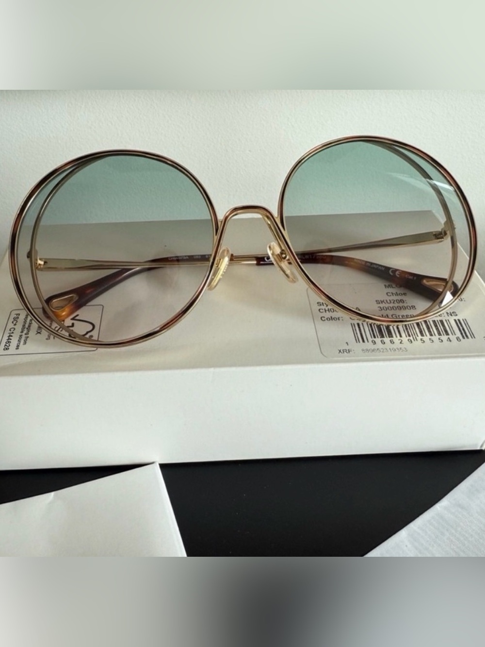 Chloe Oversized Round Sunglasses (Hanah Collection) excellent/perfect condition